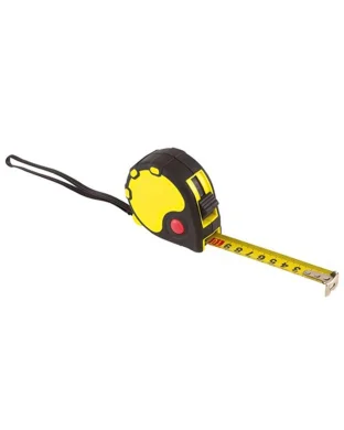 Flessometro Metrica BASIC II 5m giallo con clip e blocco lama