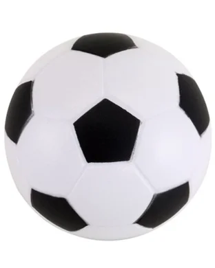 KICK OFF pallone antistress calcio Ø7 cm leggero in poliuretano