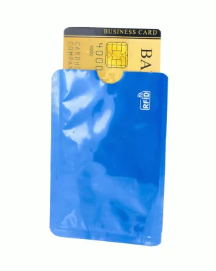 Portatessere RFID in Alluminio 6x9cm  Protezione Carte