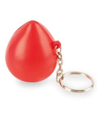 GadgetMania Portachiavi Antistress Goccia Morbida Silicone
