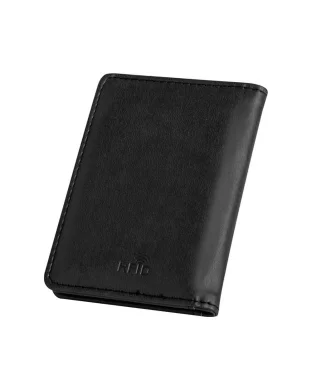 Save Card 8 Portacarte RFID in Poliuretano 8 Scomparti Nero