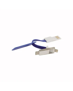 Cavo ricarica USB 4 in 1 TECHLINE, compatto e leggero