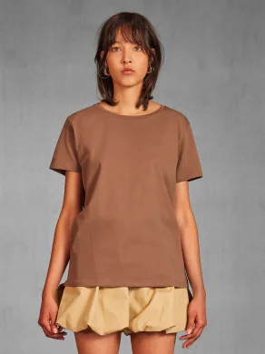 T-shirt uomo cotone, elastane maniche, girocollo