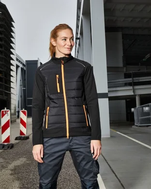 Giacca ibrida donna BIONIC FINISH ECO DuPont Sorona nera 280g