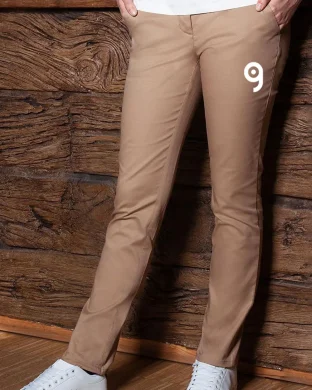 Ladies Chino Stretch Slim Fit, 4 tasche