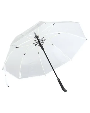 Ombrello trasparente VIP Ø103cm, aste colorate in fibra glass
