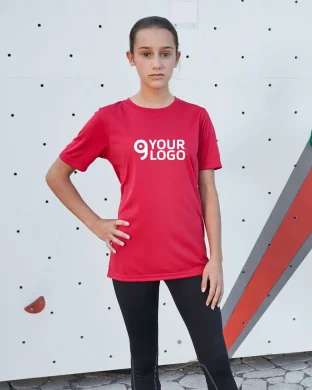 T-shirt Junior Active-T Sportiva Traspirante Poliestere 150g/m²