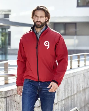 Giacca Softshell Uomo  3 Strati, Antivento,5000mm