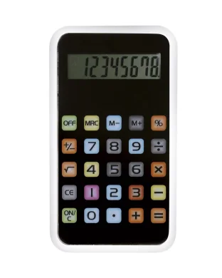 Calcolatrice stile iPod leggera design compatto