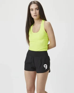Short sportivo donna Angie , leggero, fascia e zip