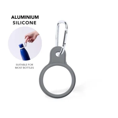 Gotan Appendino portaborraccia in silicone colorato con moschettone