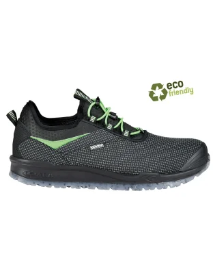 Scarpe antinfortunistiche COFRA Techshell S3 nere, eco-friendly