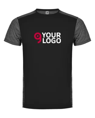 T-shirt tecnica Zolder girocollo, poliestere, modern fit