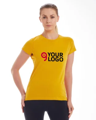 T-shirt donna BIO slim  cotone organico no label