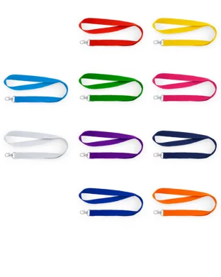 Lanyard Meet in Poliestere 2x50cm con Moschettone