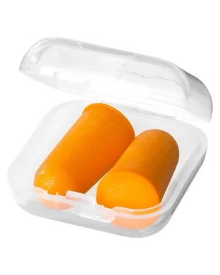Tappi Serenity con custodia, plastica, azzurri, 3,5x1,5 cm, 10g