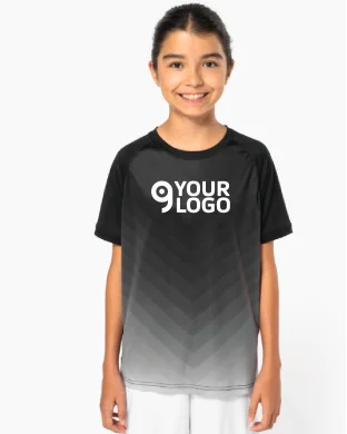 Maglia multisport in poliestere sublimato bambino