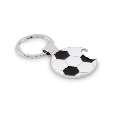 Portachiavi palla da calcio, personalizzato con logo