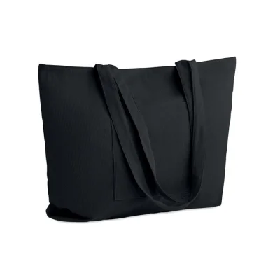 Shopper grande in velluto