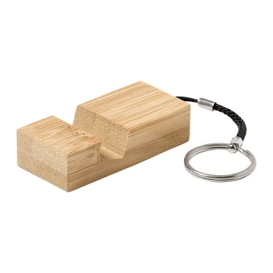Portachiavi in legno con supporto cellulare dulloo