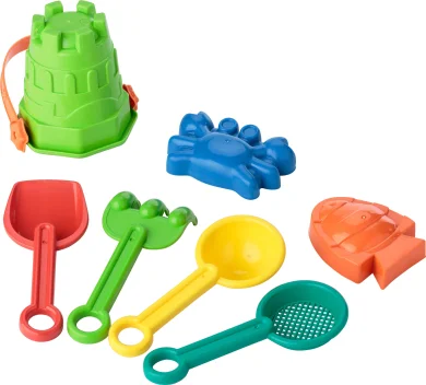Kit giochi da spiaggia per bambini in pp riciclato mateo