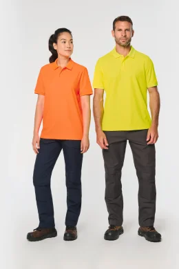 Polo unisex ecosostenibile cotone/poliestere