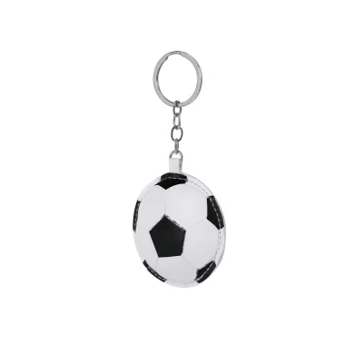 Portachiavi in ecopelle palla da calcio