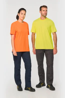 T-shirt unisex ecosostenibile cotone/poliestere