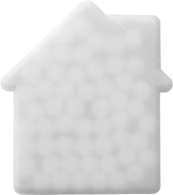 Biglietto menta jaya | plastica | forma di casetta | 6,5 g
