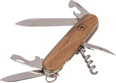 Victorinox, coltellino tascabile swiss army spartan wood