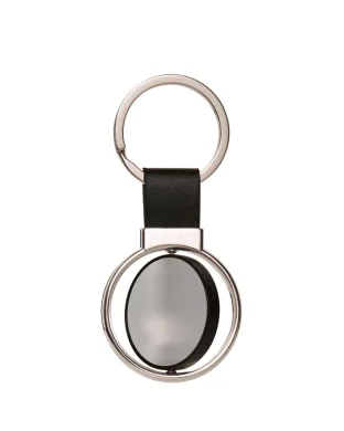 Portachiavi Silo in metallo argento 49g, resistente e compatto