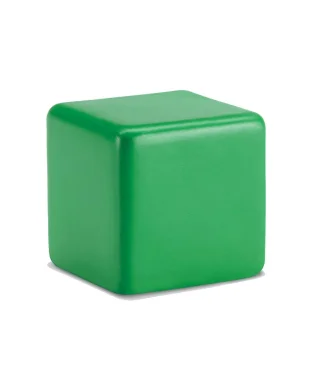 SQUARAX Cubo Antistress in PU, 4,5cm, leggero, resistente