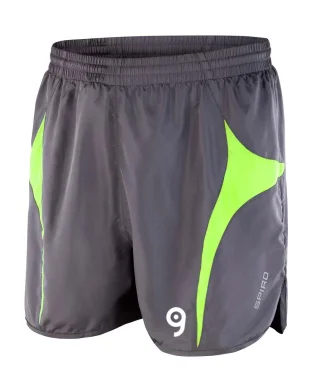 SPIRO Micro Lite Shorts unisex in poliestere, leggeri e traspiranti