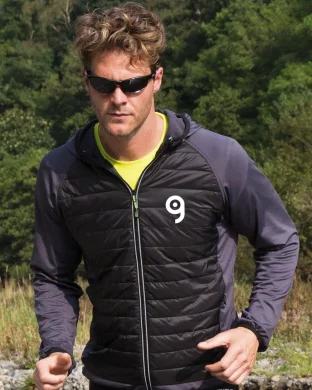 Zero Gravity Giacca Uomo Nylon, Idrorepellente, Fake Down, Blu