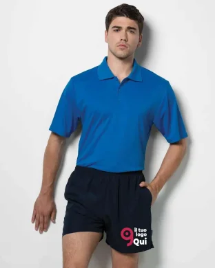 Pantaloncini Classic Fit cotone elasticizzato uomo