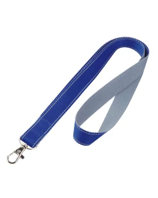 Lanyard catarifrangente in poliestere 49x2 cm