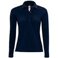 Polo manica lunga personalizzate da donna