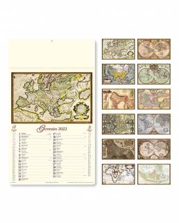 Calendario Antiche Mappe