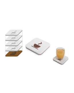 SET SOTTOBICCHIERI COFFEE