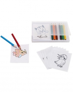 Set per colorare CRAZY ANIMALS