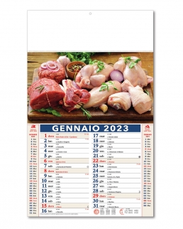 Calendario Carne Cruda