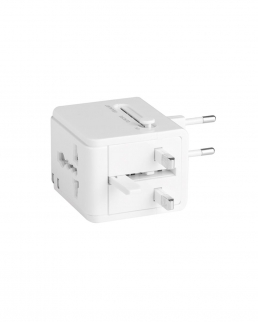 Adattatore universale con 2 uscite USB