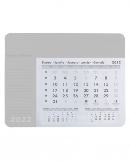Tappetino con calendario 12 fogli