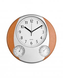 OROLOGIO DA PARETE CON TERMOMETRO