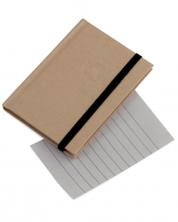 Block notes 60 fogli in cartone riciclato
