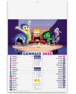 Calendario mensile Favole