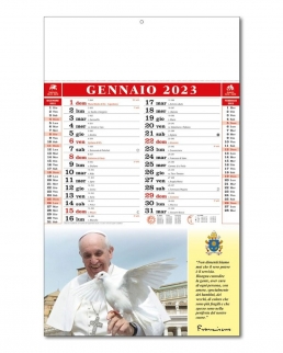 Calendario Papa Francesco