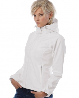 Giacca donna Softshell con cappuccio