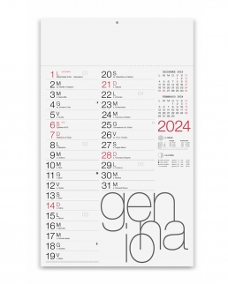 Calendario olandese Moderno