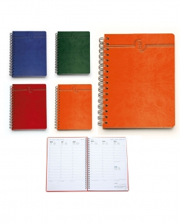 Agenda Settimanale spiralata in Printflex Termovirante